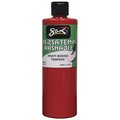 Chroma Acrylics Chroma Acrylics 1592666 Sax Washable Versatemp Heavy Bodied Tempera Paint; Primary Red; 1 Pint 1592666